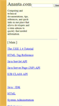 Mobile Screenshot of ananta.com